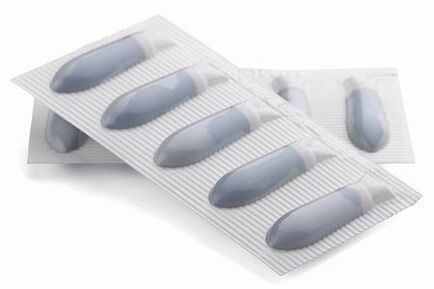 Os supositorios medicinais son bastante eficaces no tratamento da prostatite