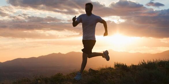 correr e estilo de vida activo para a prevención da prostatite